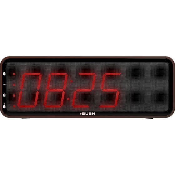 Bush Zephyr Clock Radio - Wood