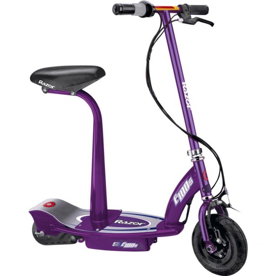 Razor E100S Electric Scooter with Seat - Purple (No Charger)