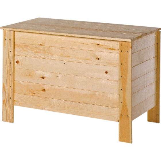 Natural Solid Pine Storage Box