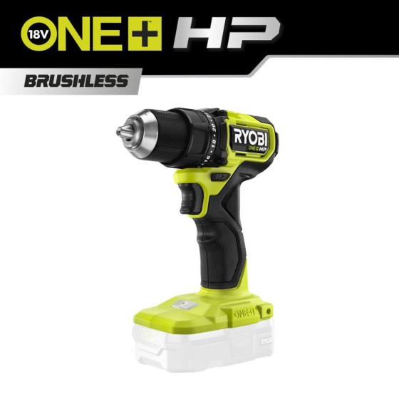 Ryobi RDD18C-0 18V ONE+™ HP Compact Cordless Brushless Drill Driver (Bare Tool)