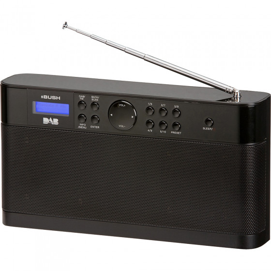 Bush Stereo Dab Radio - Black