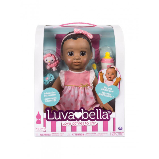 Luvabella Dark Brown Hair Doll