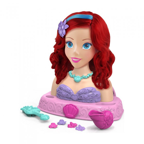 Disney Princess Ariel Bath Styling Dolls Head