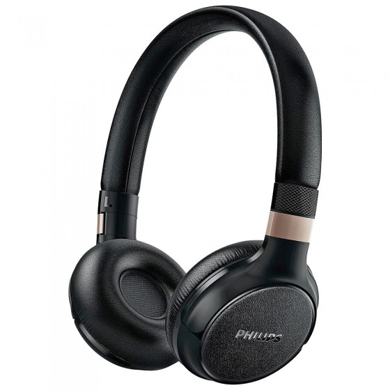 Philips SHB9250 On-Ear Wireless Heaphones - Black