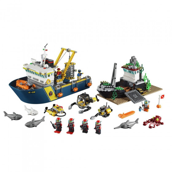 Lego City Deep Sea Exploration Vessel Playset