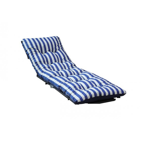 Home Multi Position Sun Lounger Cushion - Blue (Argos Model 6503556) 