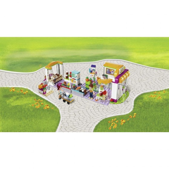 Lego Friends Heartlake Supermarket Playset (A Few Pieces Missing)
