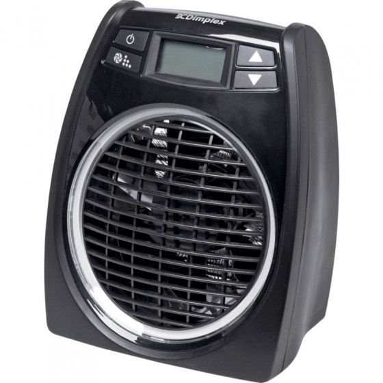 Dimplex DXGL02 2kW Upright Glo-Fan Heater - Black