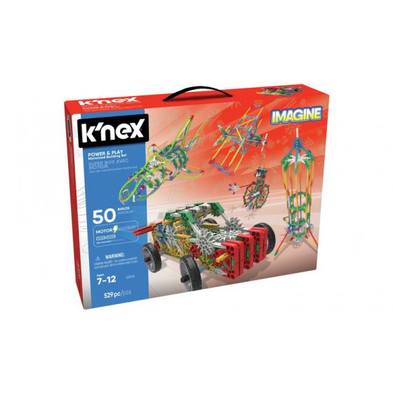 K'NEX Power & Play 50 Model Motorised Building Set