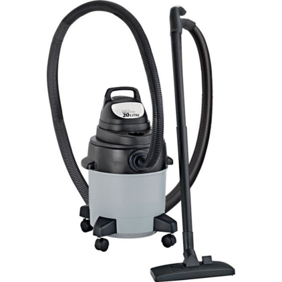 Bush 20 Litre Wet and Dry Tub Canister 1250w Vacuum Cleaner