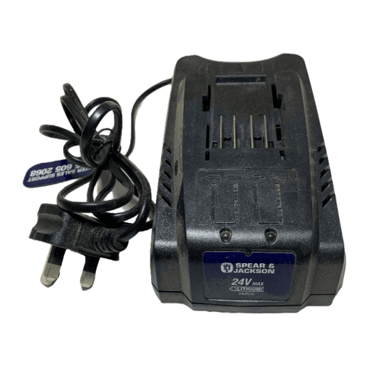 Genuine Charger For Spear & Jackson 24V Lithium 4 Pin Model 24LFC12 - S2434CR