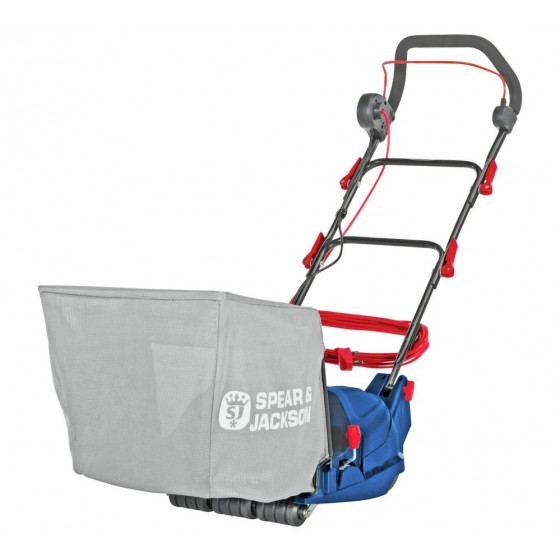 Spear & Jackson 32cm Wide Electric Cylinder Lawnmower - 400W