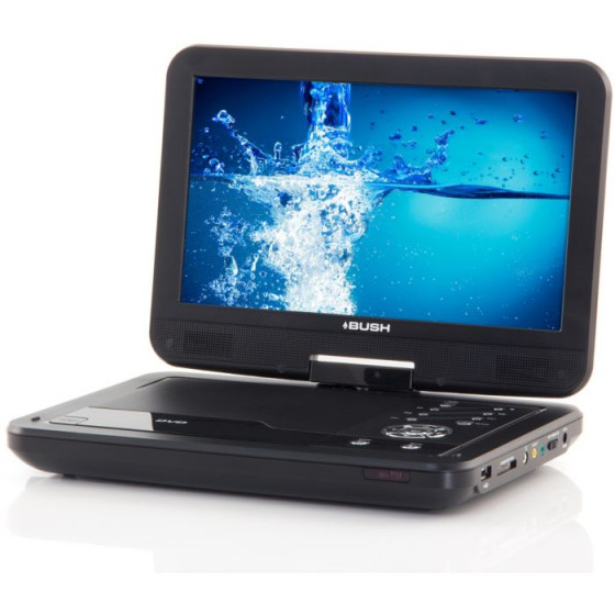 Bush 10 Inch Portable DVD Player - Black
