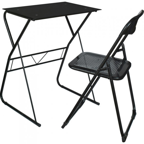 Office-in-a-Box Desk and Chair Set