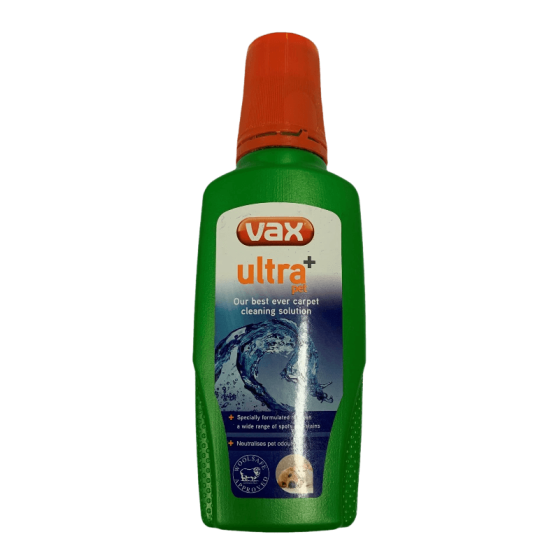 Vax Ultra+ 250ml Carpet Upholstery Cleaning Solution