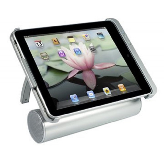 Logic3 iStation Podium iPad Speaker Dock - Silver