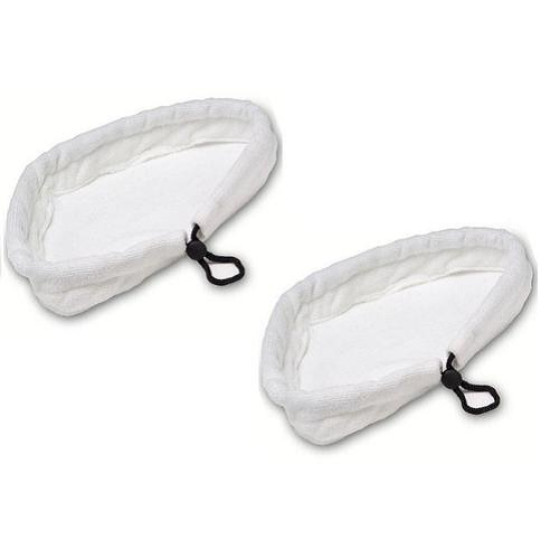 Pack of 2 Generic Washable Steam Mop Hard Floor Microfibre Cleaning Pad