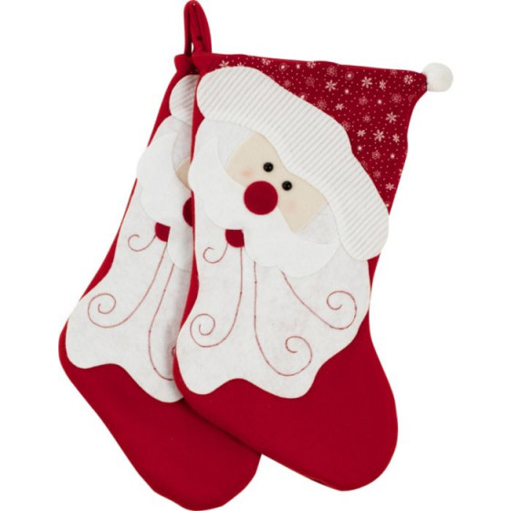 Pack of 2 Santa Christmas Stockings