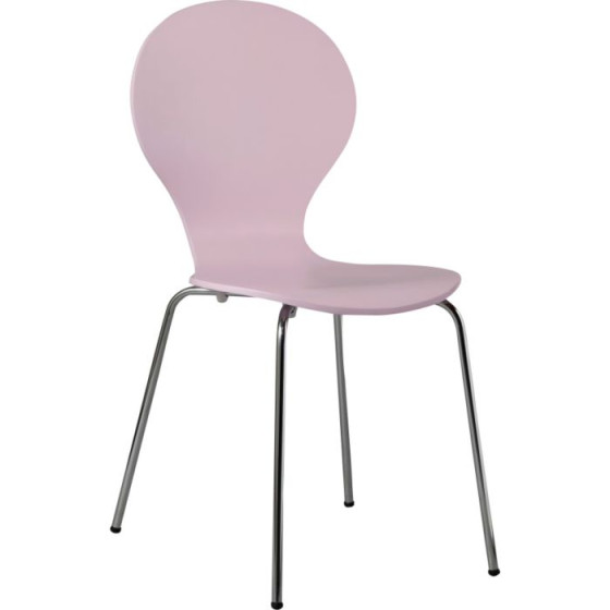 ColourMatch Bentwood Chair - Bubblegum Pink