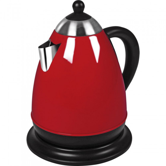 ColourMatch Stainless Steel Jug Kettle - Poppy Red