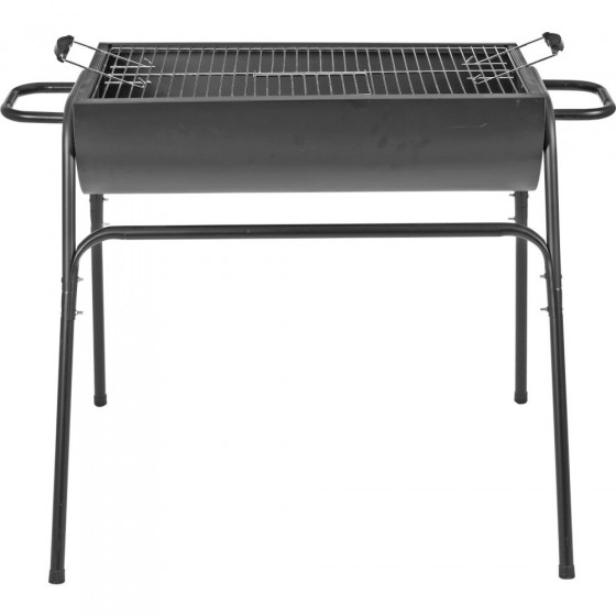 Half Oil Drum Charcoal BBQ