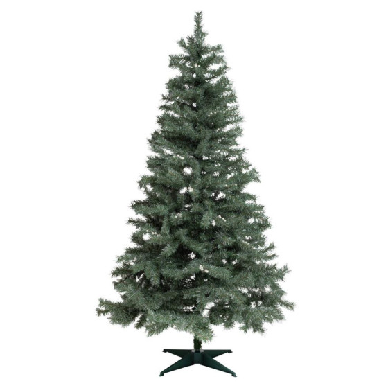 Home 6ft Snowy Mixed Frost Christmas Tree - Green