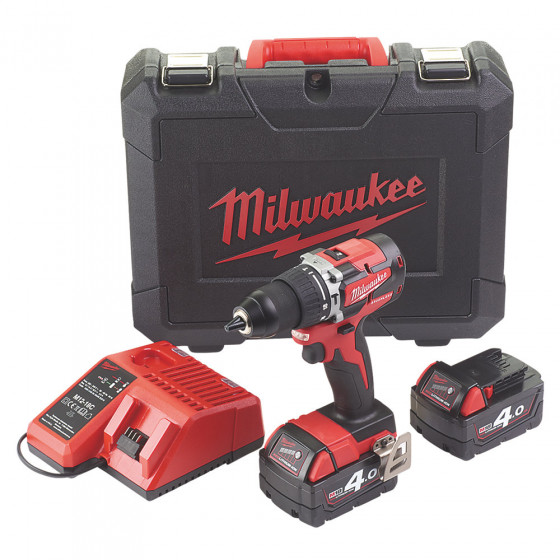 Milwaukee M18CBLPD-402C RedLithium Brushless Cordless Combi Drill