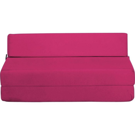 Double Sofa Bed - Fuchsia.