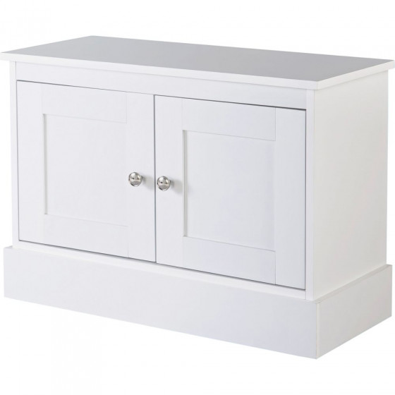 Dover Shoe Bench - White