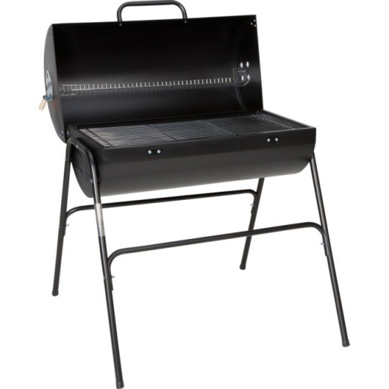 Oil Drum Charcoal BBQ