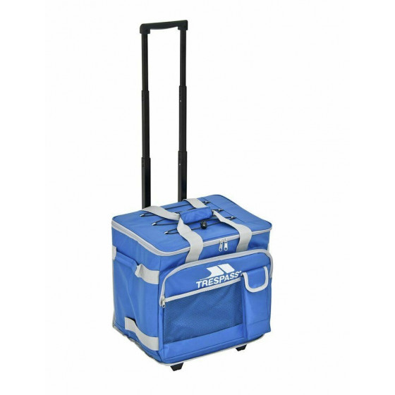 Trespass 37L Picnic Cooler With 2 Wheels - Blue