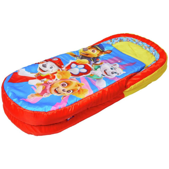 Paw Patrol My First ReadyBed Kids Air Bed / Sleeping Bag - Yellow Trim
