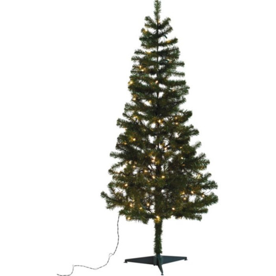 Green Christmas Tree with Lights - 6ft