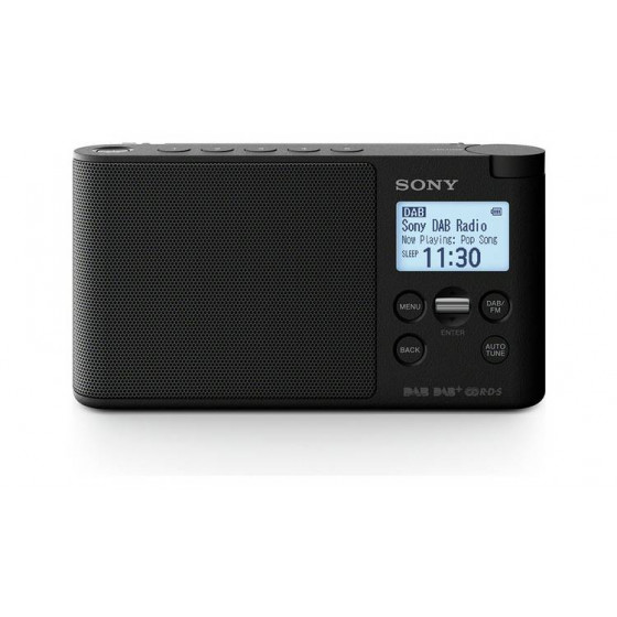 Sony DS41 DAB Radio - Black (Battery Operated Only)