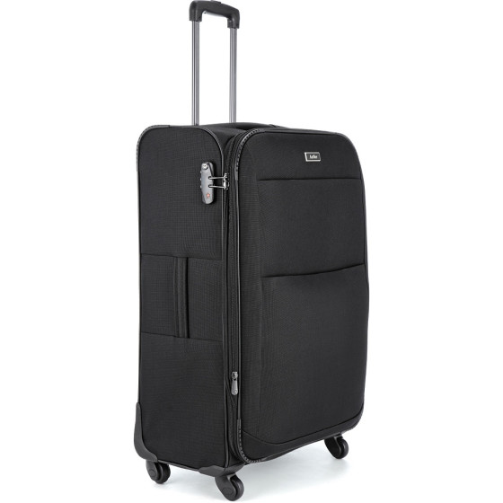 Antler Tourlite Large 4 Wheel Suitcase - Black