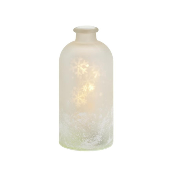 Habitat LED Christmas Snowflake LED Projector Jar