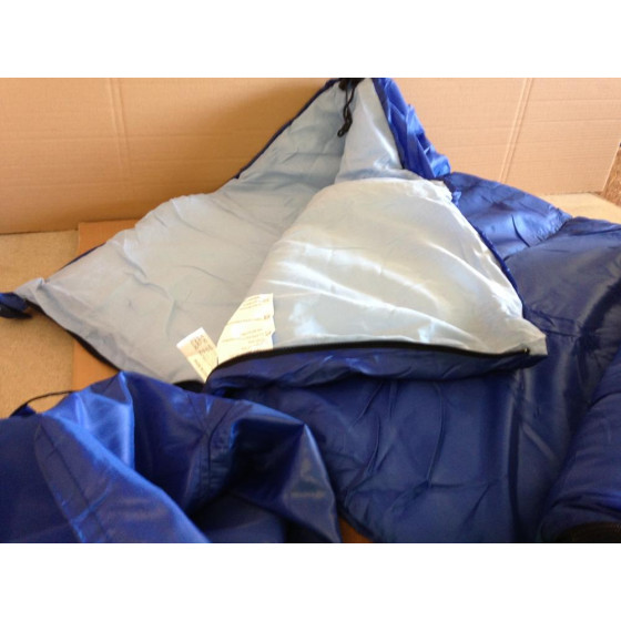 Blue Single Envelope Sleeping Bag