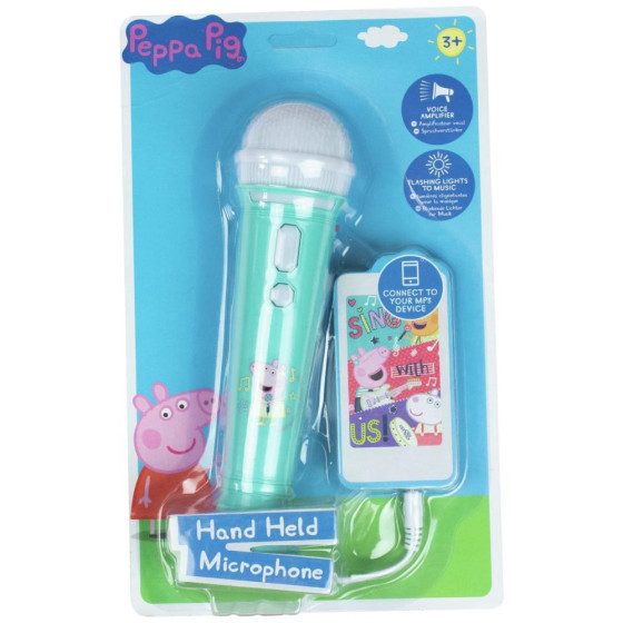 Peppa Pig Sing Along Microphone and Songbook Set