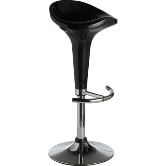 Venice Gas Lift Bar Stool - Black