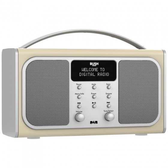 Bush Bluetooth Stereo DAB Radio - Cream