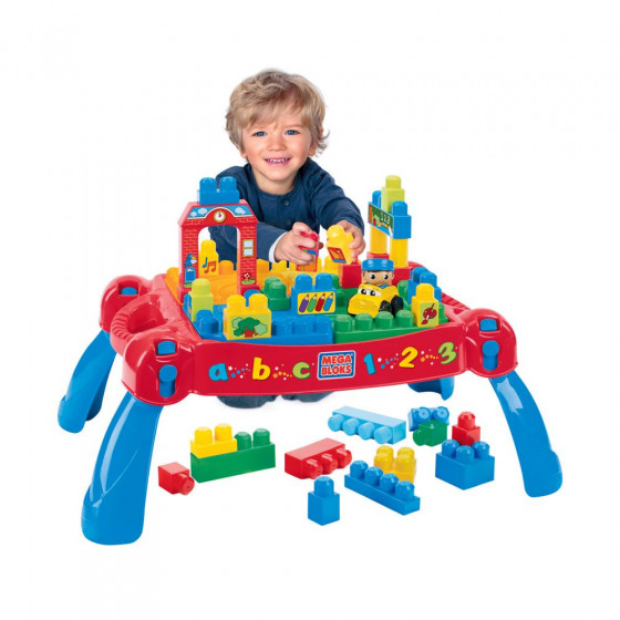 Mega Bloks First Builders Build 'n' Learn Table