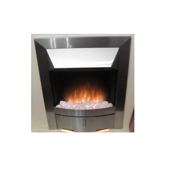 Aura 2 Electric Insert Fire - Brushed Steel (No Instructions)