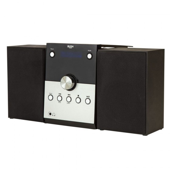 Bush Bluetooth DAB CD Micro System - Black (No Remote Control)