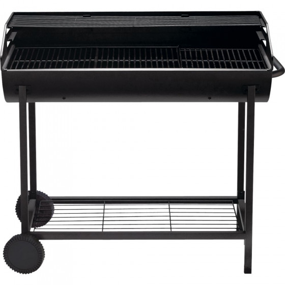 Half Barrel Charcoal BBQ