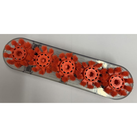 Replacement Red Spin Scrub Brushbar For Vax Upright Carpet Washers V-124 V-125