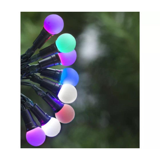 Habitat 160 Multicoloured Berry LED Christmas Lights Decoration - 14m