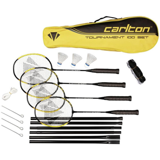 Carlton Powerblade Tournament 4 Person Badminton Set