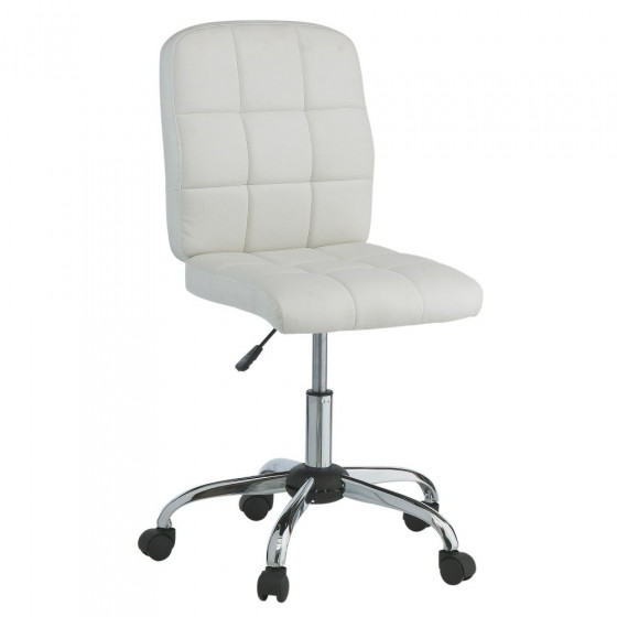 Jarvis Gas Lift Height Adjustable Office Chair - White