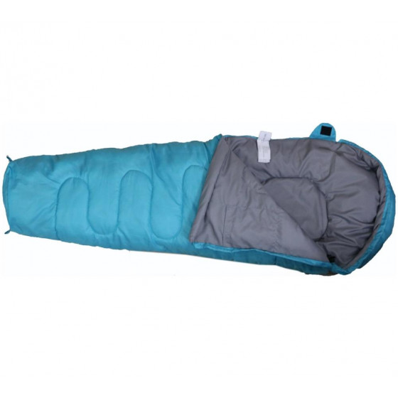 250gsm Mummy Single Sleeping Bag - Blue