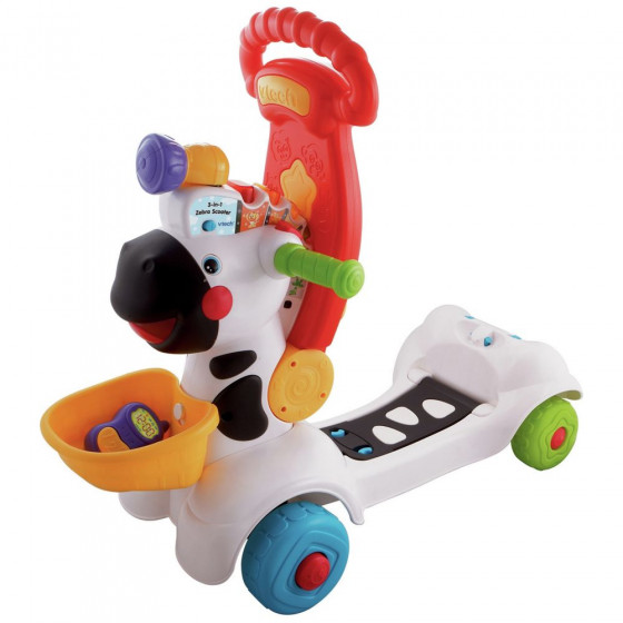 VTech Baby 3-in-1 Zebra Scooter